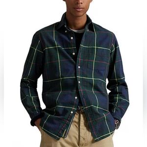 Polo Ralph Lauren Dark Plaid Oxford Shirt